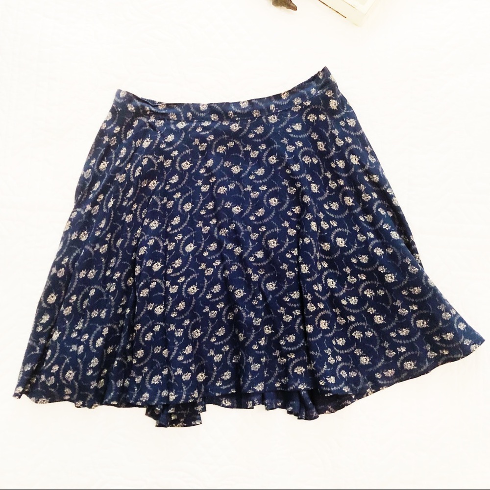 Denim & Supply Ralph Lauren Floral Print Skirt S/P - Picture 2 of 4
